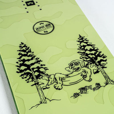 Rome Service Dog Snowboard
