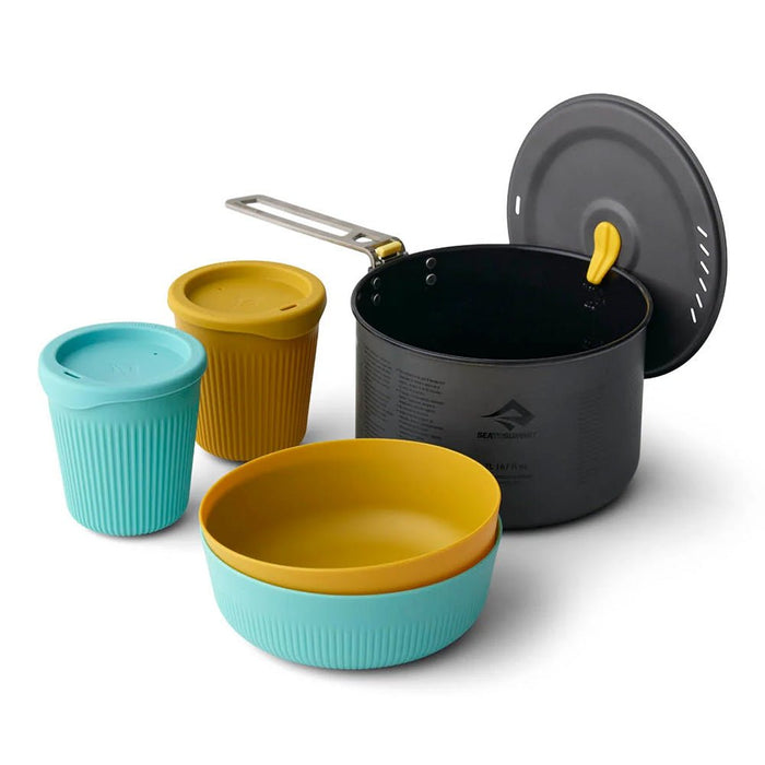 Sea to Summit FRONTIER ULTRALIGHT 2L POT COOK SET - 2 PERSON - Next Adventure