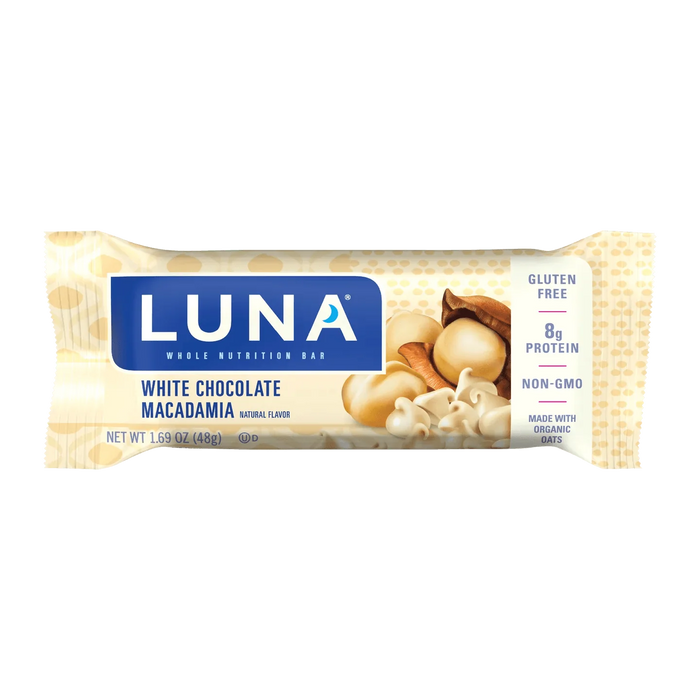 Clif Bar LUNA WHITE CHOCOLATE MACADAMIA - Next Adventure