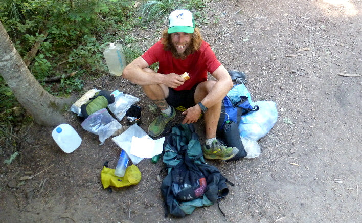 PCT Thru-Hikers at Wapinitia Pass