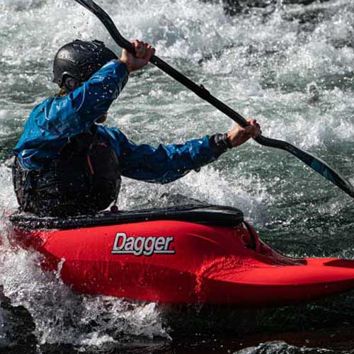 Dagger Kayaks Nova in whitewater