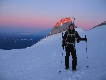 Snowboarding Mt. Hood's Old Chute Dec. 22nd 2011