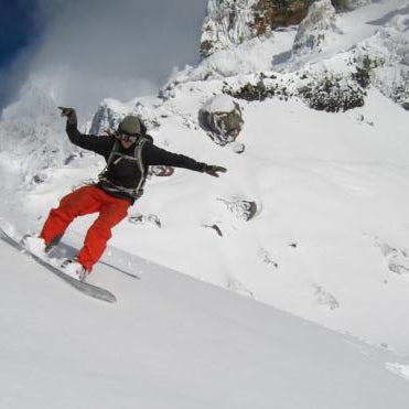 Early Season Backcountry Snowboarding on Mt. Hood