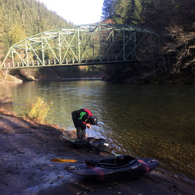 Clackamas River, Three lynx to Toilet Bowl