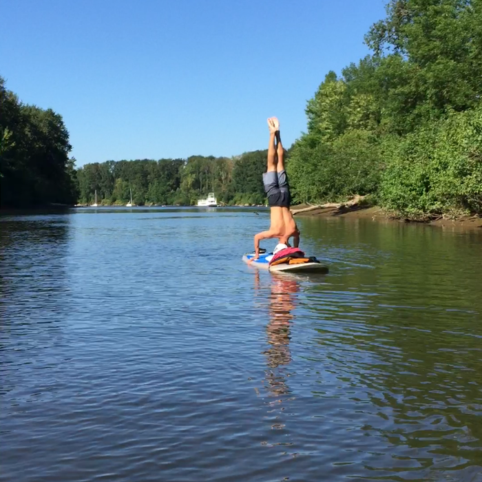 Stand Up Paddleboarding Sellwood Park