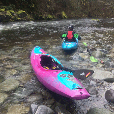 Kayaking the East Fork of the Lewis River