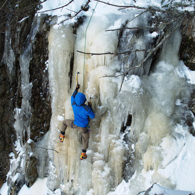 Exploring Ice on the Coast of Maine