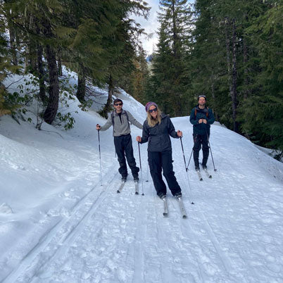 Cross Country Skiing Trillium Lake Mt Hood