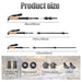 XMmux ALUMINUM 3 PIECE TREKKING POLES WITH CORK HANDLES - Next Adventure
