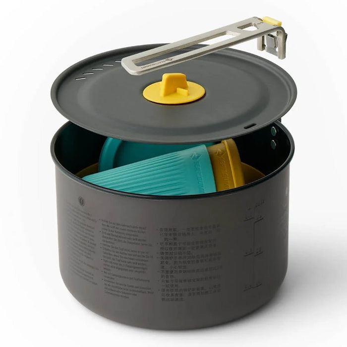Sea to Summit FRONTIER ULTRALIGHT 2L POT COOK SET - 2 PERSON - Next Adventure