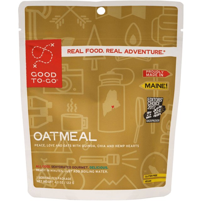 Good To-Go OATMEAL 4.3 OZ - Next Adventure