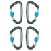 Trango REACT SCREWLOCK - 4 PACK - Next Adventure